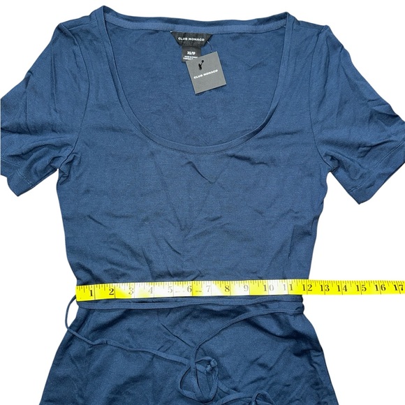 Club Monaco Navy Midi Dress - Picture 5 of 6